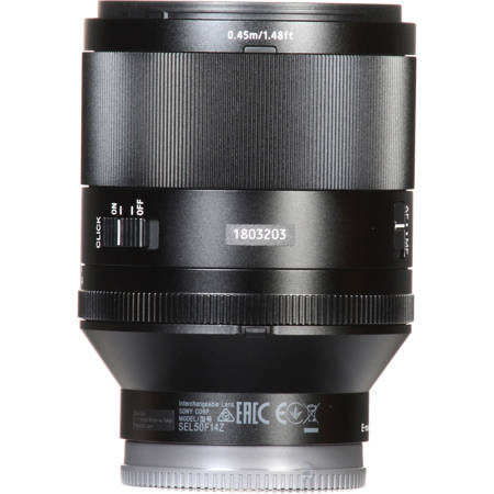 Sony Planar T* FE 50mm f/1.4 ZA Lens SEL50F14Z - Adorama