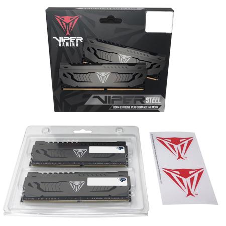Patriot Memory Viper Steel 16GB 3200MHz CL16 UDIMM Gaming Desktop