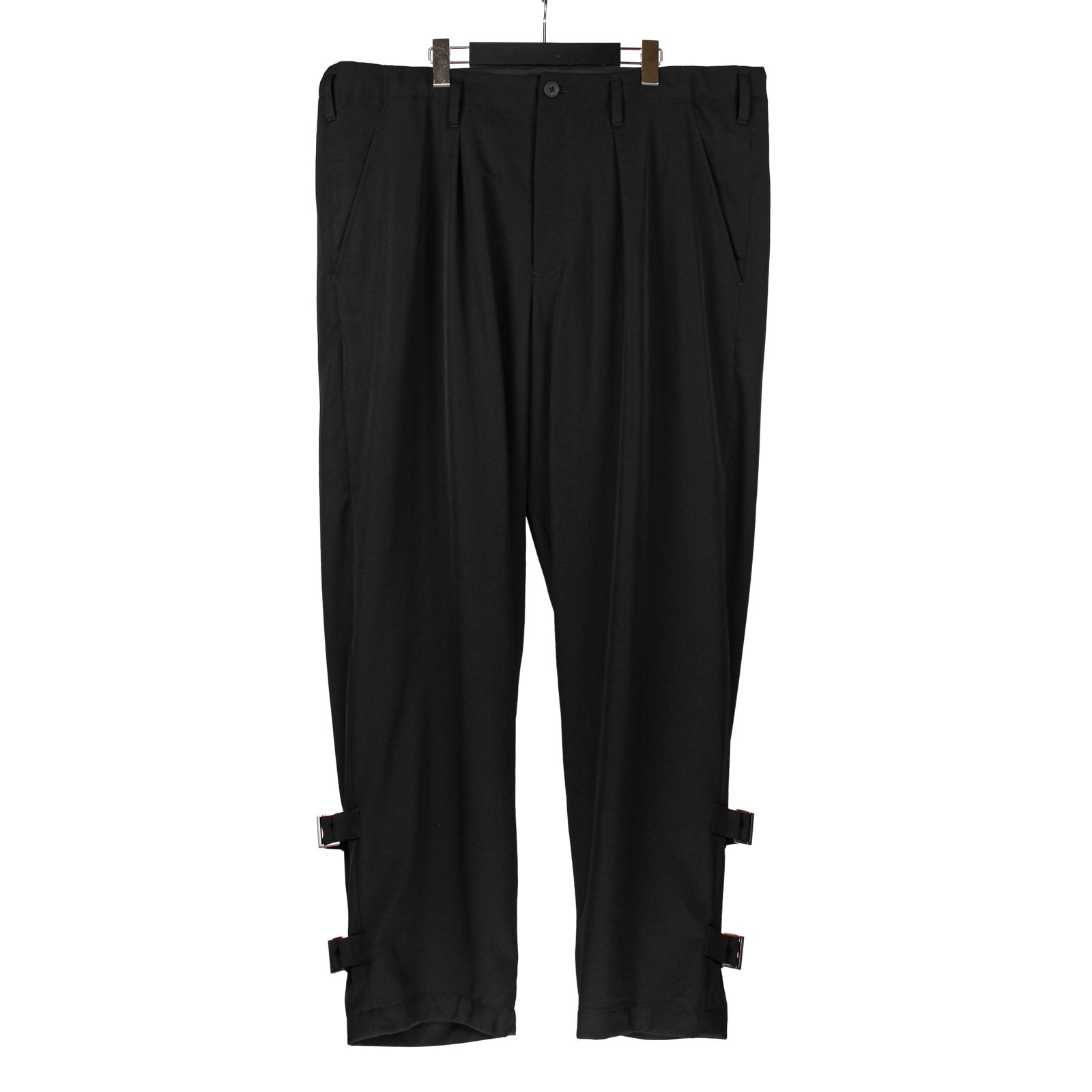 Yohji Yamamoto pour homme ショップ 21ssトリポリ裾ゴムパンツ Yohji