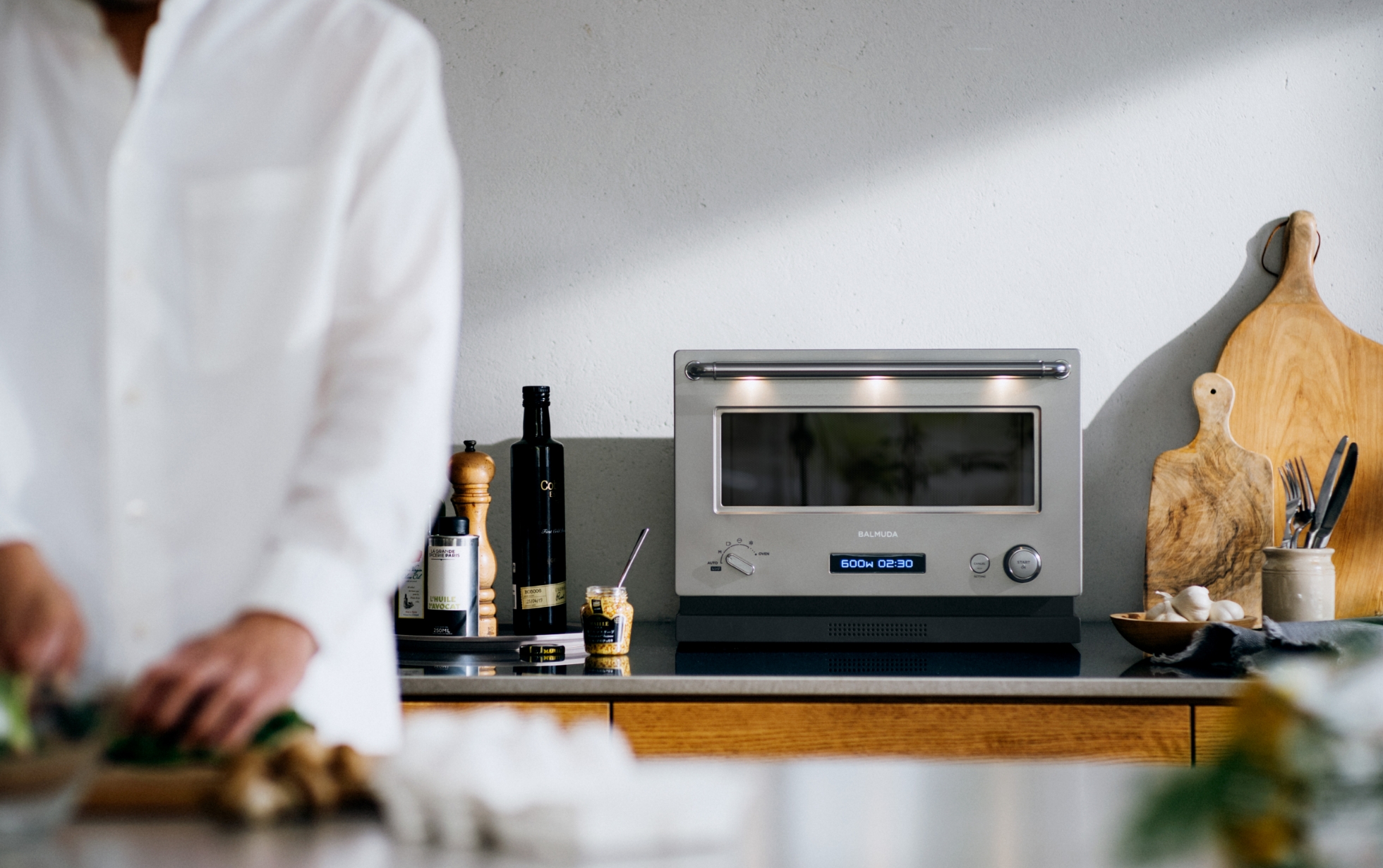 BALMUDA ホワイト 電子レンジ k04a 2019年製 バルミューダ BALMUDA The