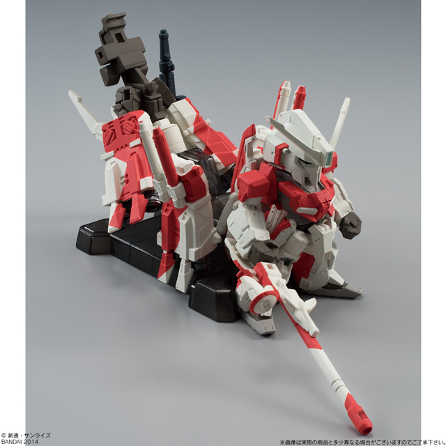 ガンダム食玩ポータル FW GUNDAM CONVERGE EX04 CONVERGEは変形を実現