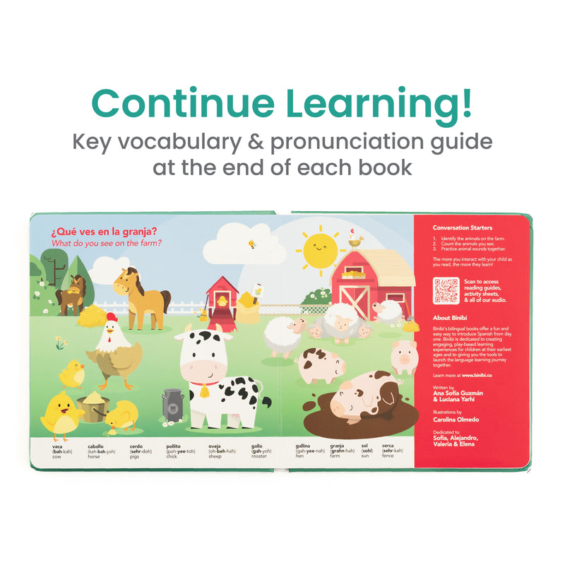 La Granja (The Farm) Animal Sound Book – Binibi