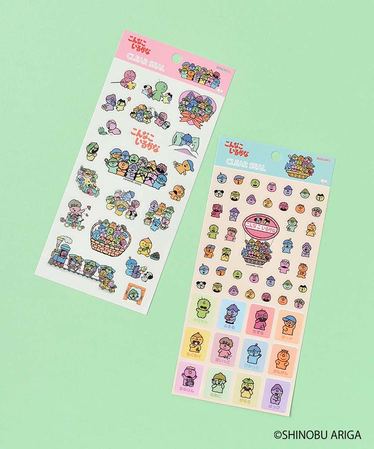 こんなこいるかなクリアシール | Bleu Bleuet（ブルーブルーエ）公式通販