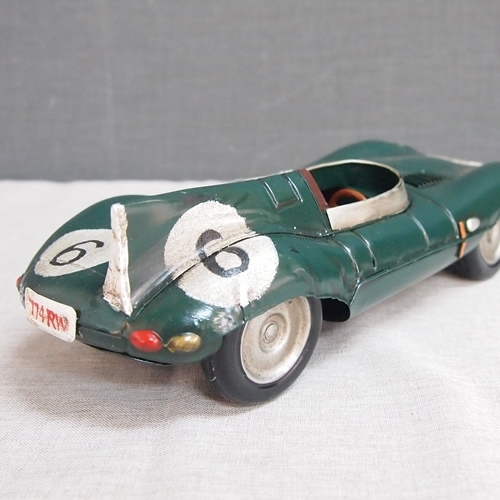 ブリキの車 レーシングカー／ダークグリーン(Mサイズ) , ブリキの