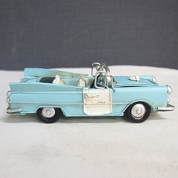 激レア一点物ブリキ車オープンカー1971 昭和珍品アンティーク