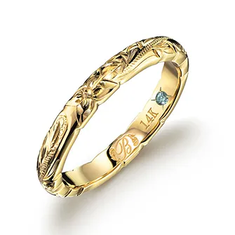 ハワイアンジュエリー 14Kゴールド アンクレット｜BYTHESEA(バイザシー)