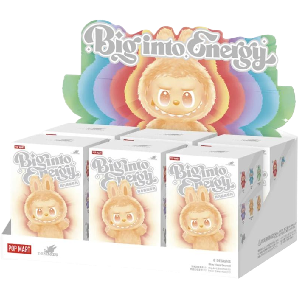 Labubu The Monsters Big Into Energy Blind Box - 6 PACK - Wholesale