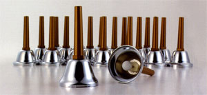 ウチダ ミュージックベル シルバー22個 セット ウチダ ミュージック