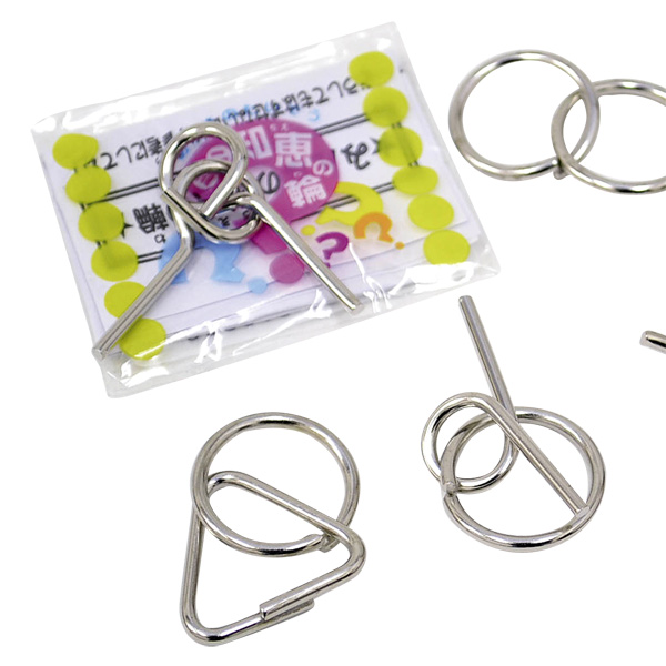 取扱終了｜謎解きミニ知恵の輪｜97415｜商品詳細｜ノベルティ・販促品