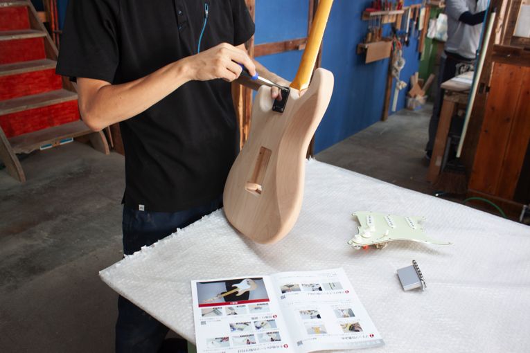 ストラトキャスター タイプ ライトアッシュボディー 通販｜ギターワークス