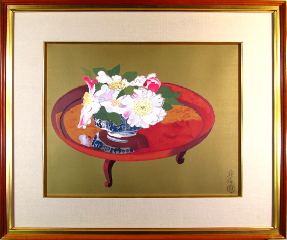 小倉遊亀佳器リトグラフ