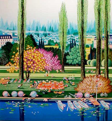 ヒロ・ヤマガタ 山形博導 『PICNIC』ピクニック 配送 シルクスクリーン