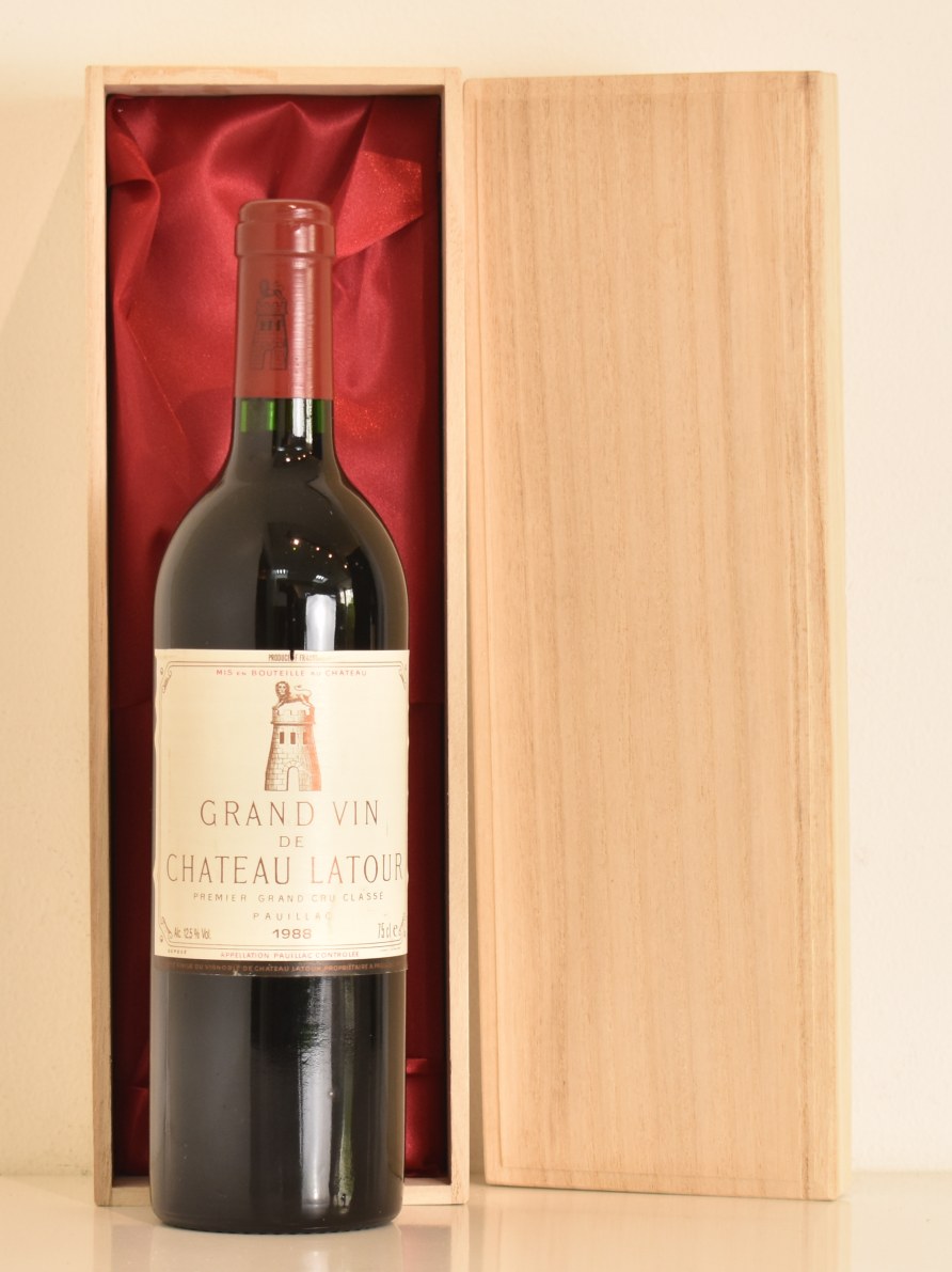 未開栓 シャトーラトゥール1987 750ml