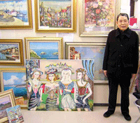 絵画・リトグラフ・インテリア・油絵・販売・絵画購入・パリ風景・東京