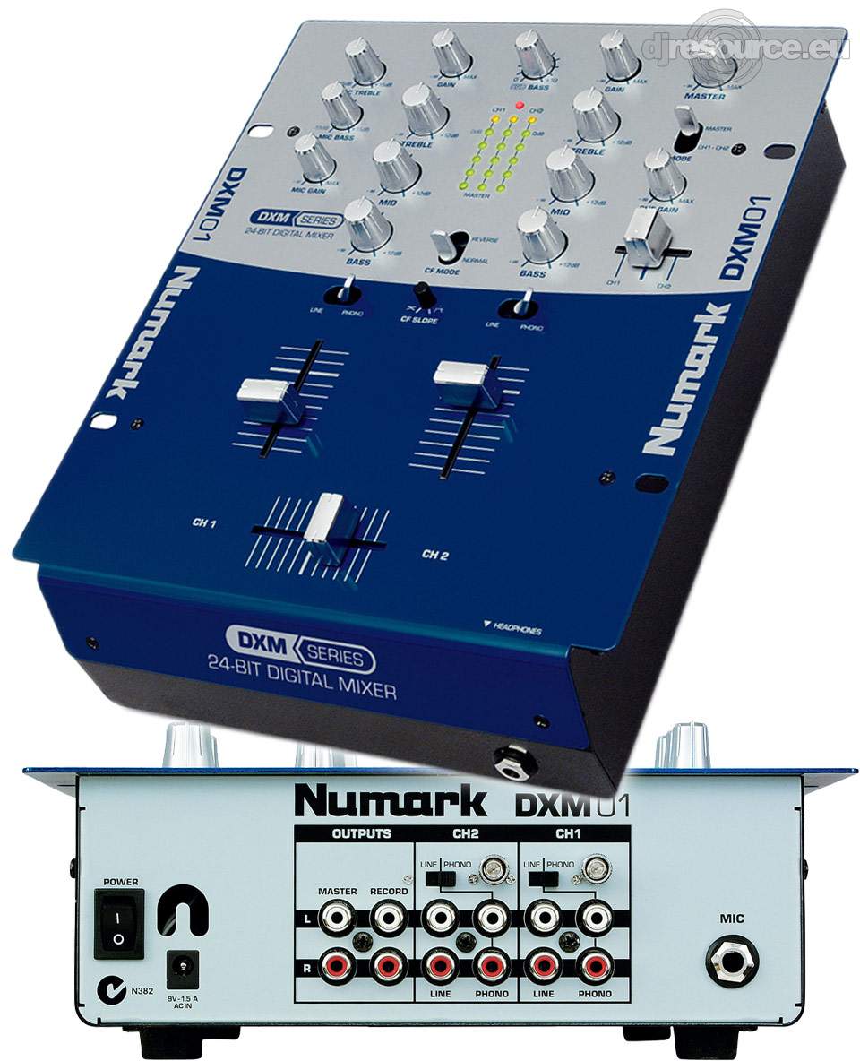 Numark › DXM 01 › Mixer - Gearbase | DJResource