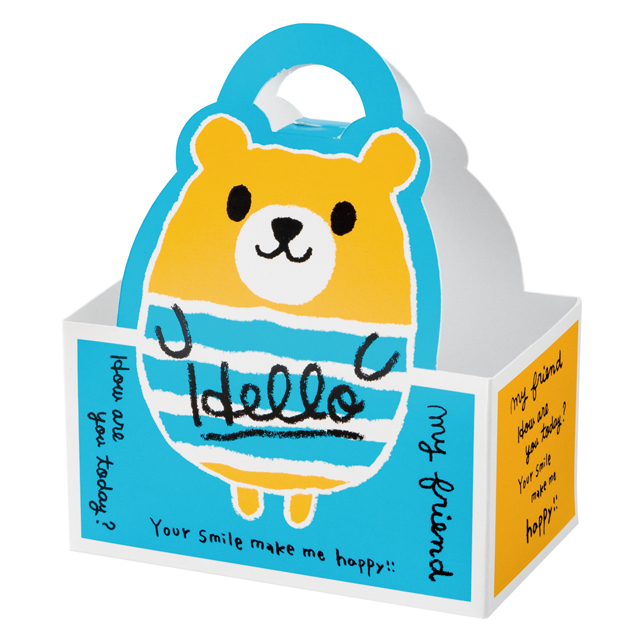 コロコロアニマルダイカットボックス-1／クマ(W120×D70×H150(120) クマ