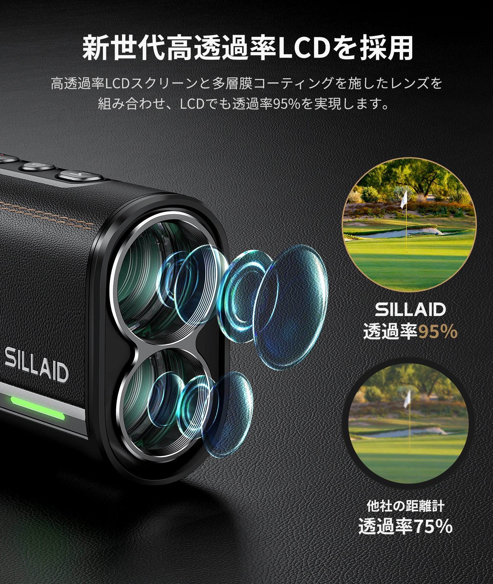 SILLAIDゴルフレーザー距離計VOYAGE – EENOUR