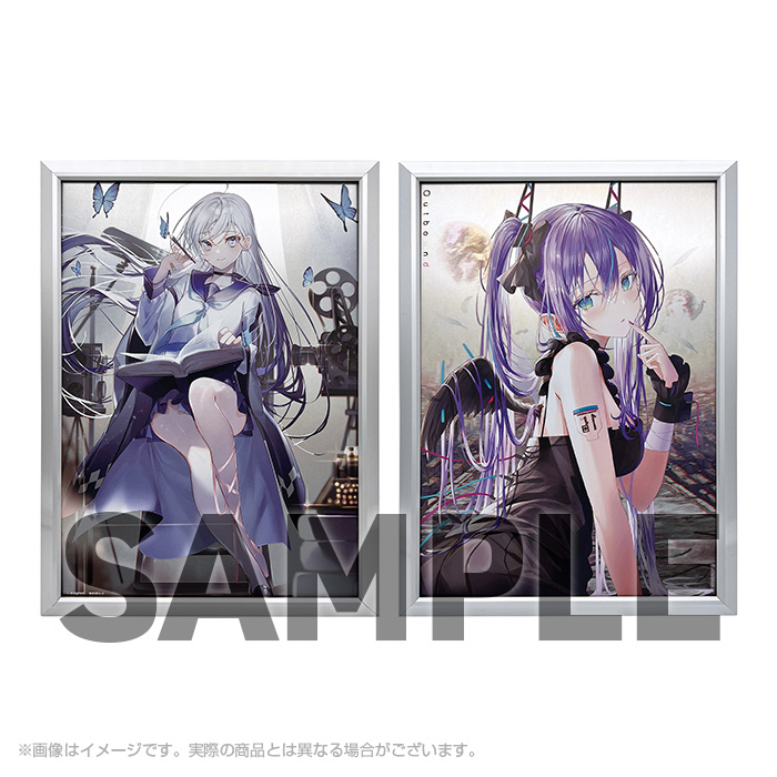 LAM 絵師100人展 12 アクリルアートプレート 奈落迦 LAM 絵師100人展