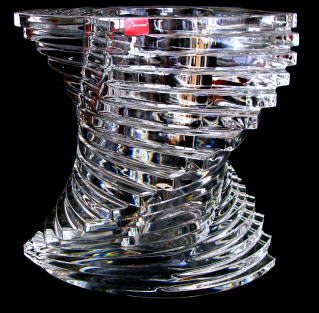 専用バカラ 高級ラインマリールイーズフラワーベース 共箱 東Y7-0912