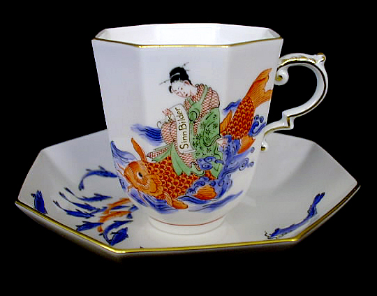 □ケンドラー・コロンビーヌ□14cm◇左手の一部修復あります