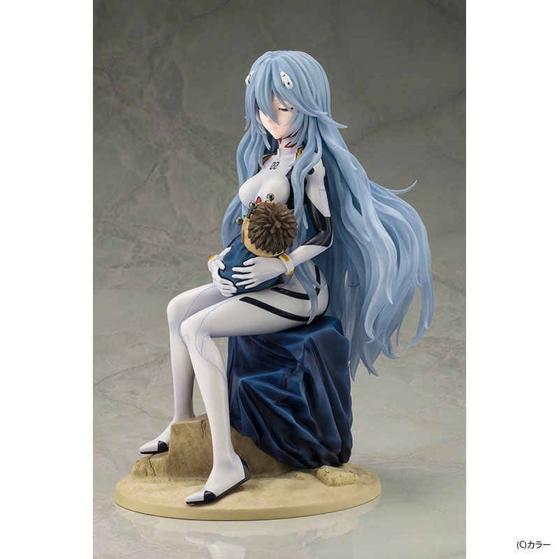 新世紀エヴァンゲリオン 綾波レイ メイドVer. SHOP限定カラー 1/7 完成