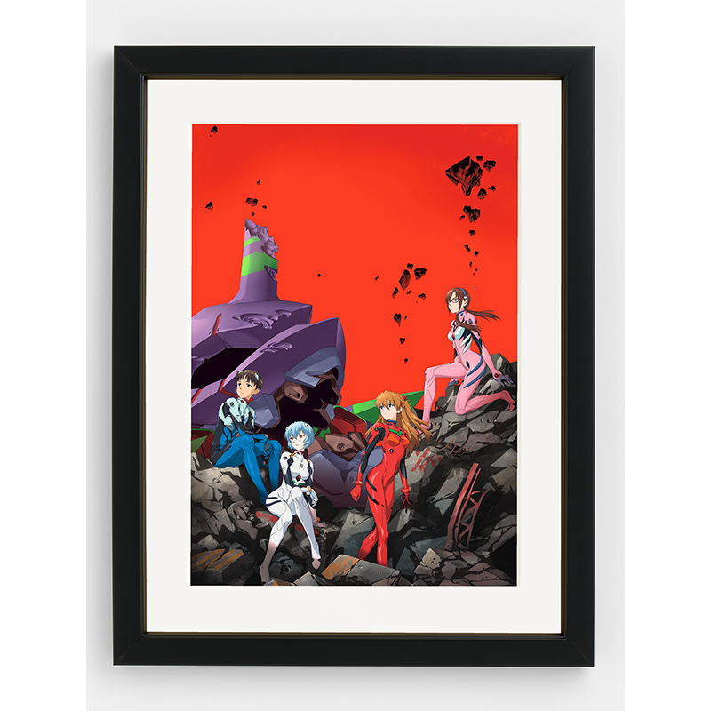 エヴァンゲリオンイラスト展II】複製原画M:ARTPLA初号機 S38 [お届け