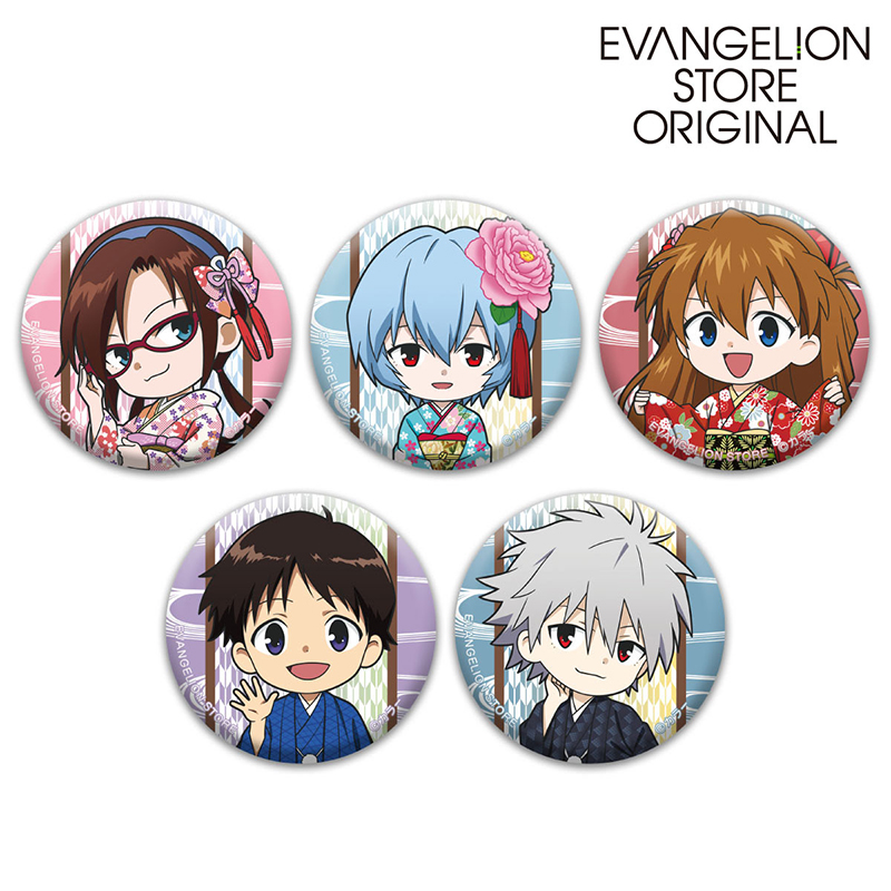 エヴァンゲリオン/エヴァコロン/バッジ/碇シンジ/渚カヲル 未開封