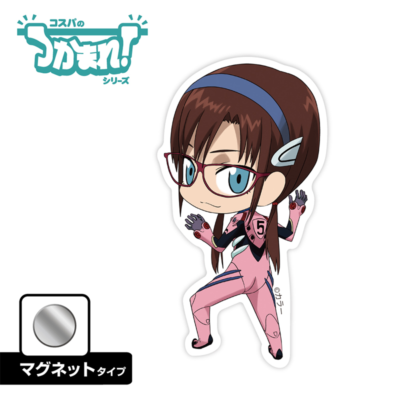 エヴァンゲリオン 真希波マリイラストリアス 缶バッジ(サマーフェス