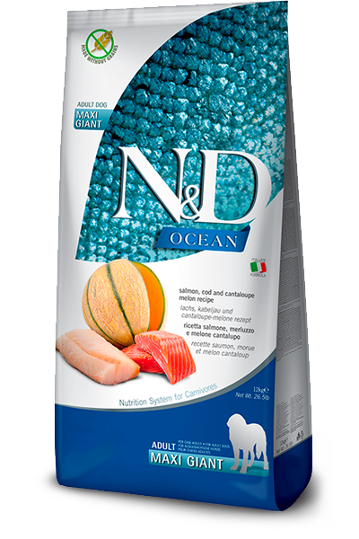 Farmina Pet Foods - Dog food - N&D Ocean canine - Salmon, Cod