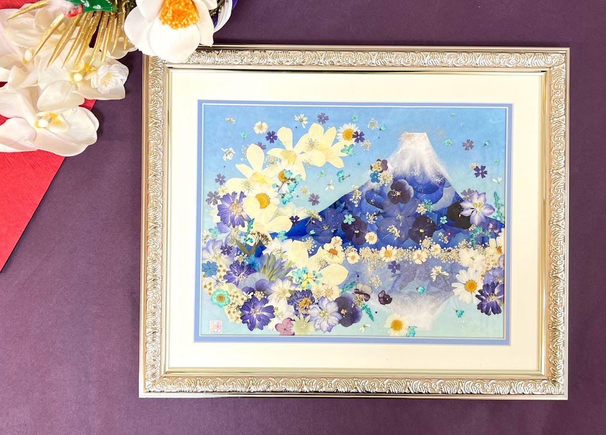 自然・風景写真 花のアートA3 額装済み作品プリント