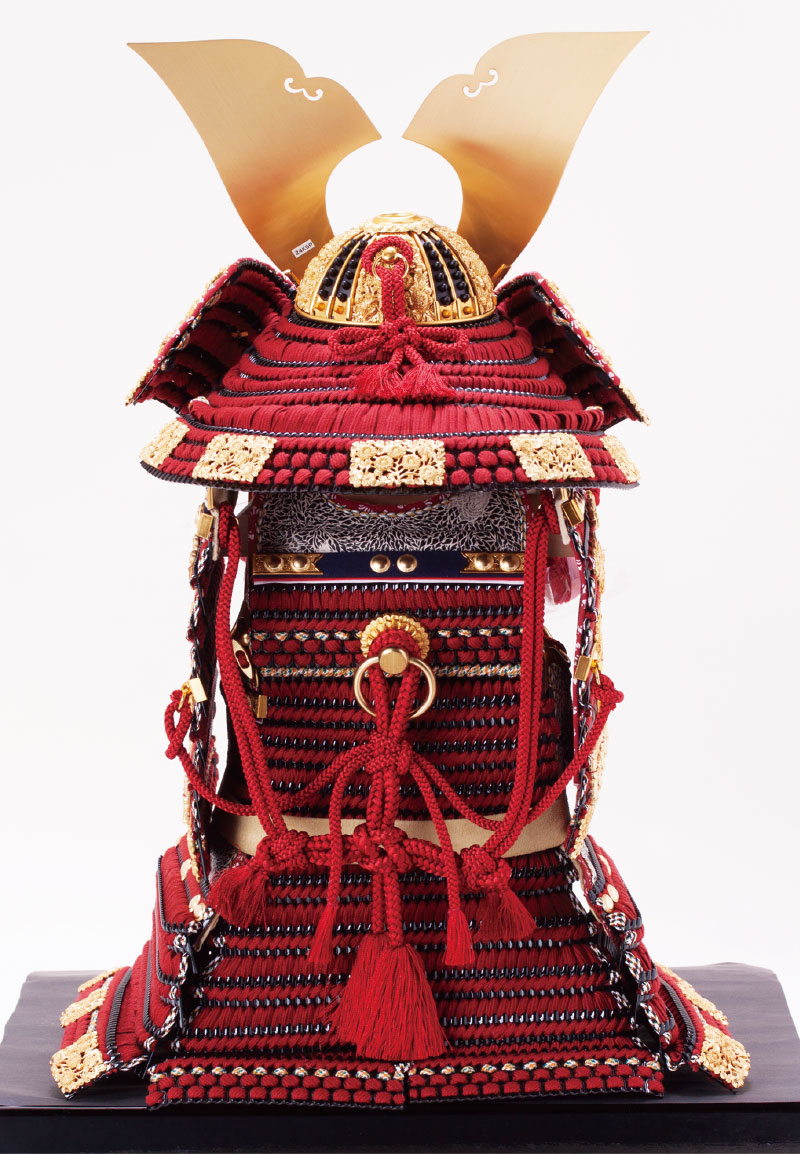 321B国宝 赤糸威大鎧 菊一文字大鎧 三分之一模写 | 国宝・重文模写鎧兜