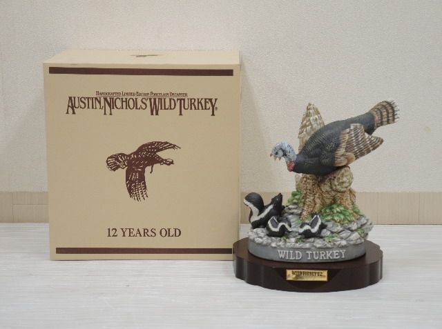 ワイルドターキー 陶器ボトル WILD TURKEY ワイルド ターキー 8年