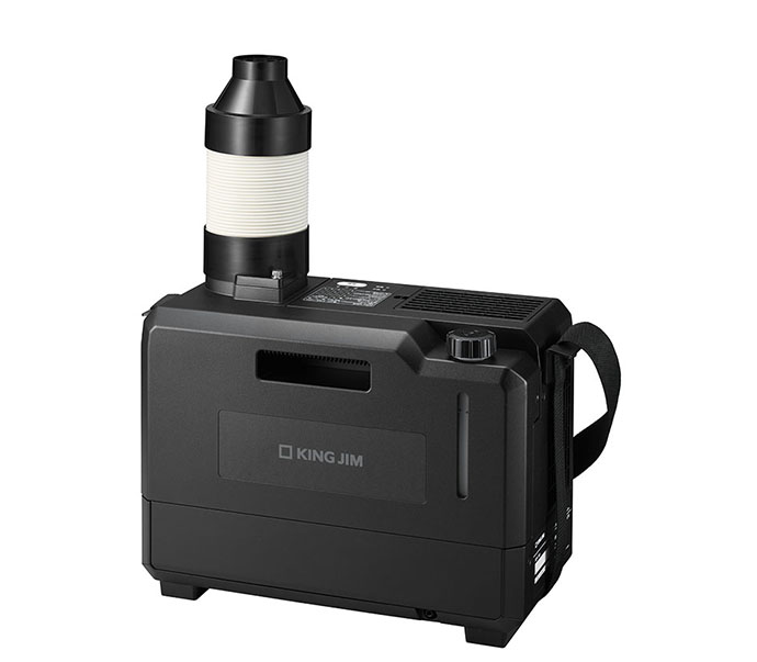 排気が熱くないポータブルスポットクーラー| ファイルとテプラのキングジム