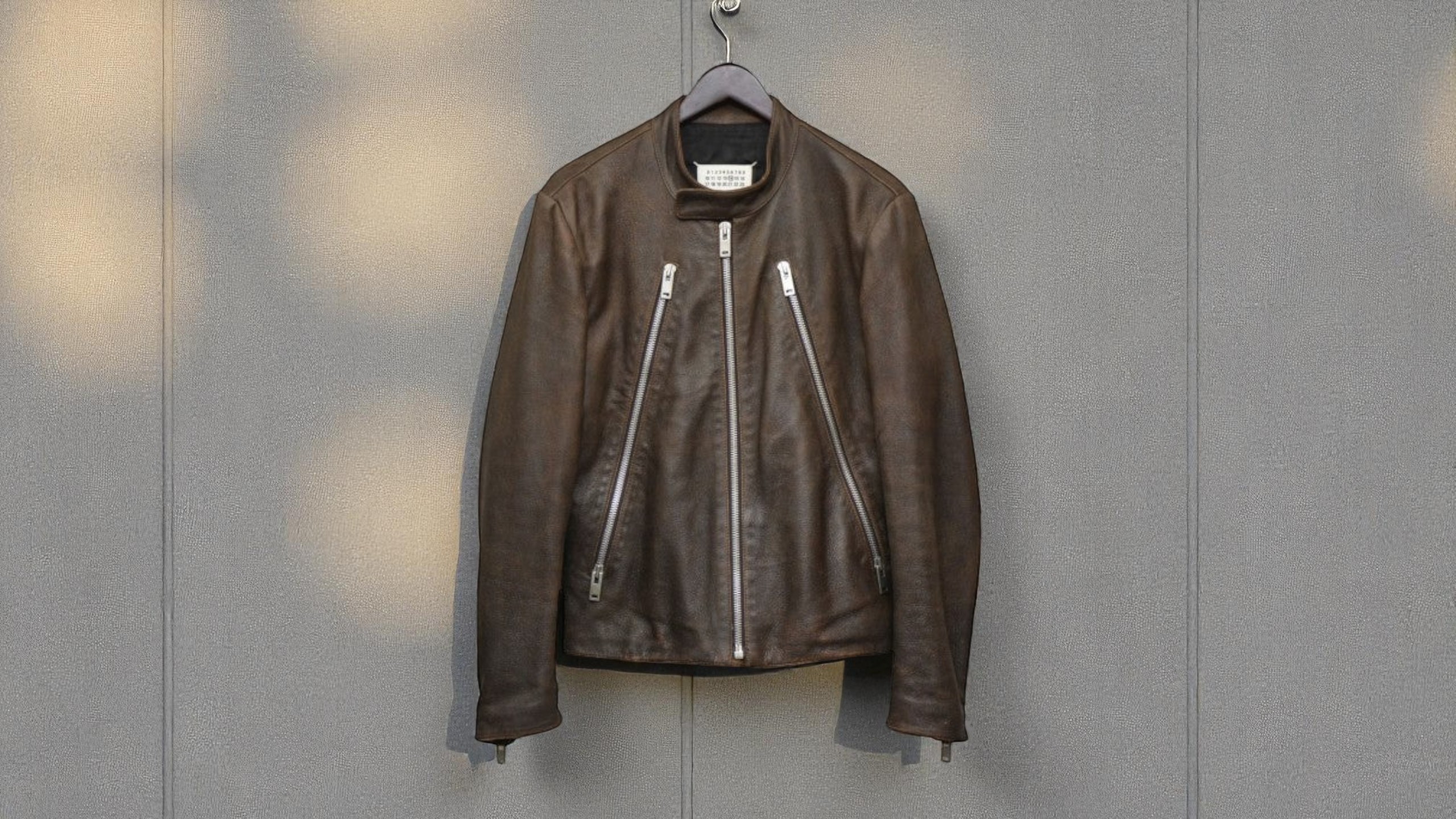 新入荷】Maison Margiela 5zip 八の字 ライダースジャケット 17SS