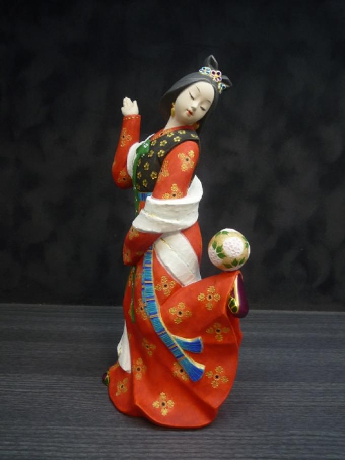 恋ひ恋ひて«博多人形 美人物|博多人形のごとう