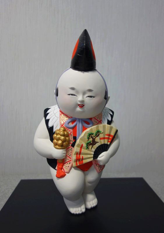 祝三番叟«博多人形 節句人形|博多人形のごとう