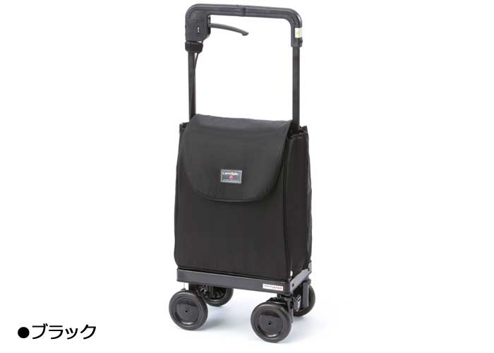 ウィズワン(象印ベビー)】ショッピングカー キャリーライト SN BK/RD