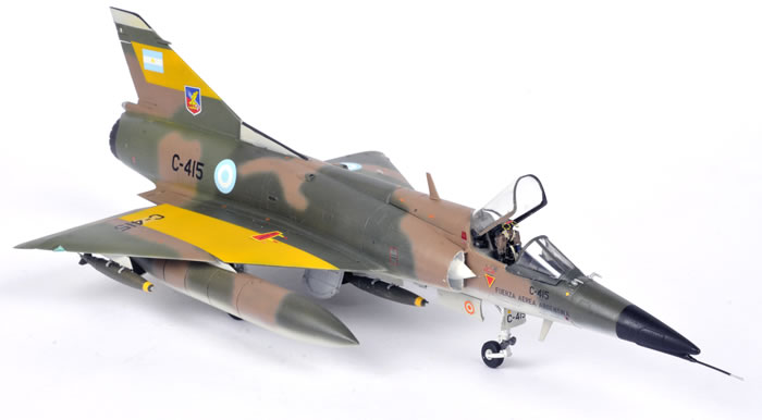 Kinetic's 1/48 Mirage IIIEBR / IIIEA / IAI M5 Dagger South America