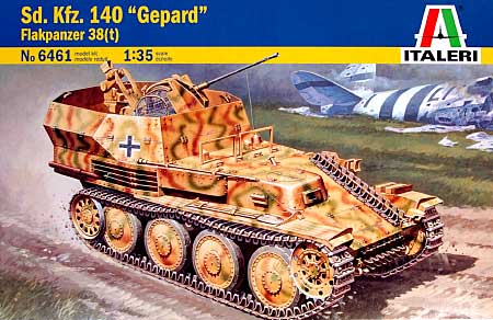 イタレリ ドイツ Sd.Kfz.140 38(t）対空自走砲 ゲバルト 1/35