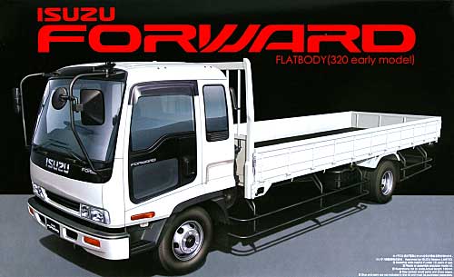 アオシマ いすゞ フォワード 平ボデー (320前期型) 1/32 ミドル
