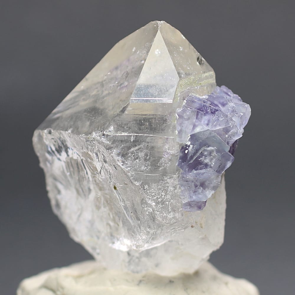 希少共生石！中国/湖南省]瑶崗仙鉱山(ヤオガンシャン)産フローライト