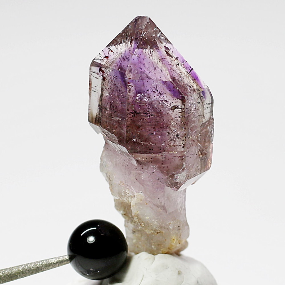 マダガスカル産]スーパーセブン原石ナチュラルポイント/セプター