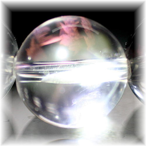 最高品質]ピンクエンジェルラダークォーツブレスレット（約11.5mm玉