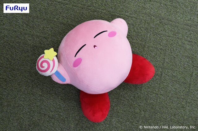 星のカービィ』まんぷくで幸せそうなカービィに癒される…BIGサイズな