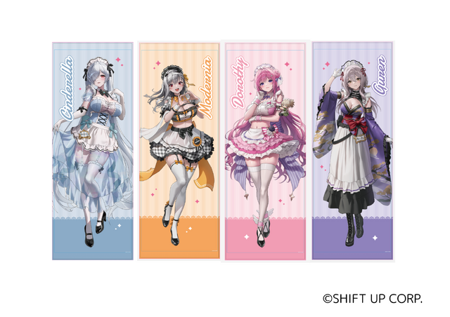 ドロシーら4名の衣装が可愛い！『勝利の女神：NIKKE』コラボカフェが4