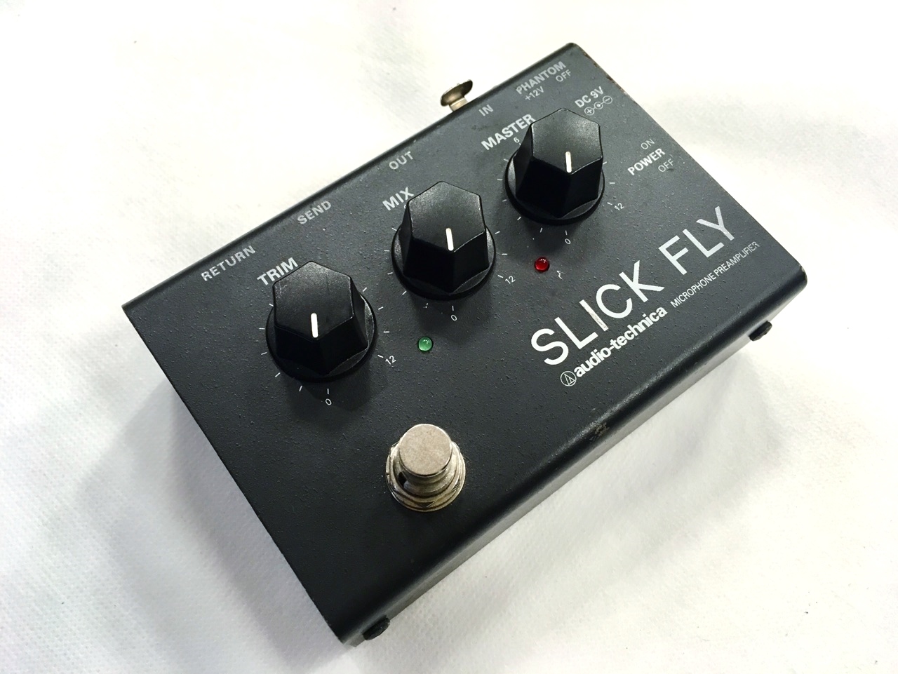 マイクプリアンプ slick fly 割引 audio technica
