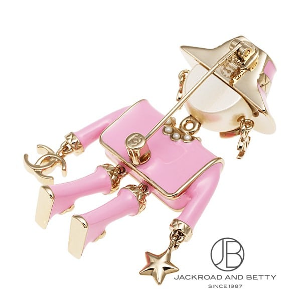シャネル ドール ブローチ[ABA338 B10497 NN043] Chanel DoLl Brooch