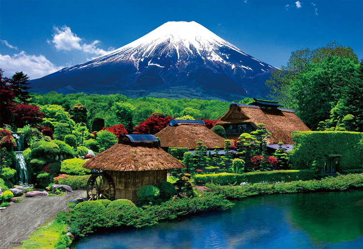 BEV-33-145 風景 富士望む忍野村 300ピース ［CP-WH］ ビバリー の商品