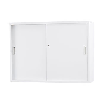 TS-63DS 豊國工業 スチール引戸書庫 上下兼用 ホワイトグレー 幅1760