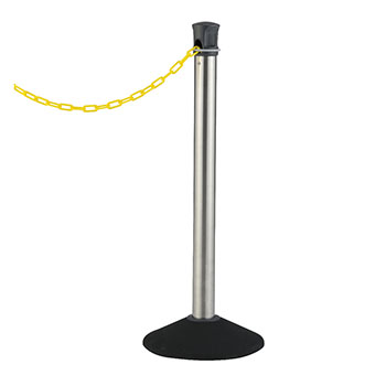 SU-662-000-0 テラモト チェーンスタンド 屋外対応 アルミチェーンの